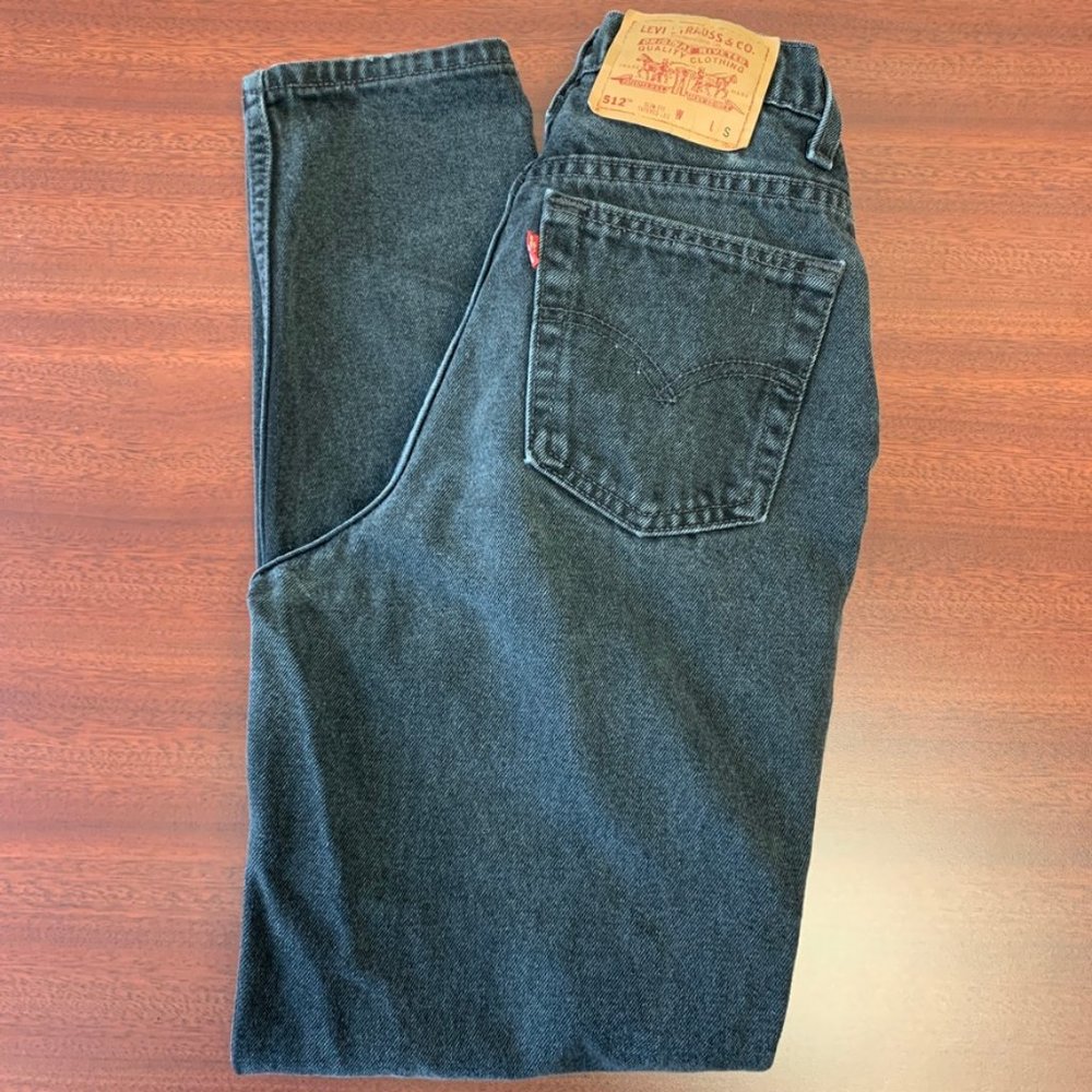 Vintage 512 Levi's USA Made 100% Cotton Slim Fit